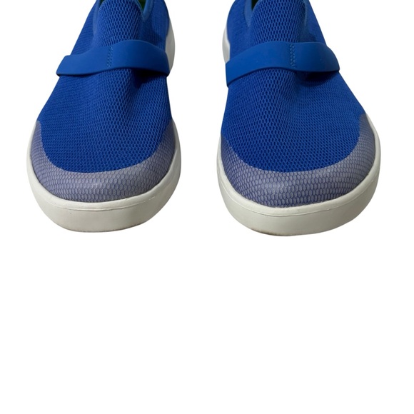 OOFOS OOmg Fibre Low Slip On Shoes eeZee Recovery Sneakers Royal Blue Size 9 - Picture 5 of 9